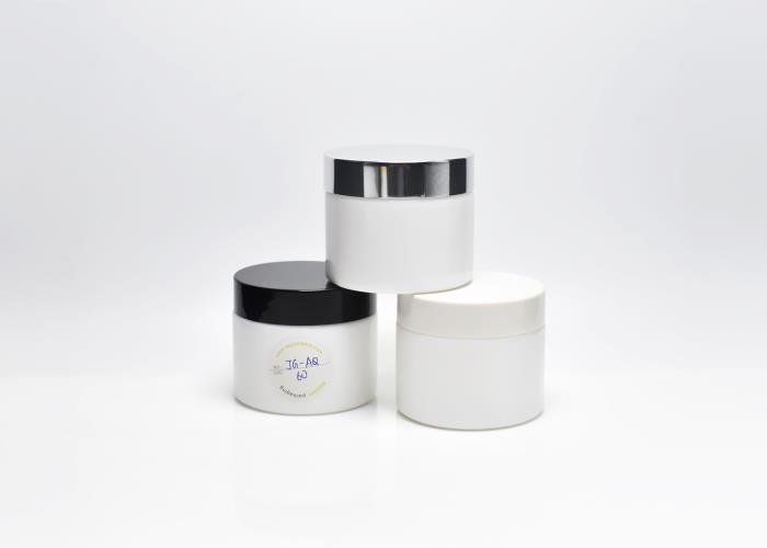JG-AQ60 60ml White Glass Cosmetic Jar
